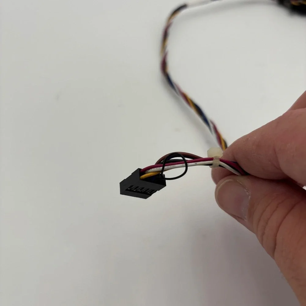 Dell Power Button Switch Cable Desktop N110H Black Good Internal Wire Harness